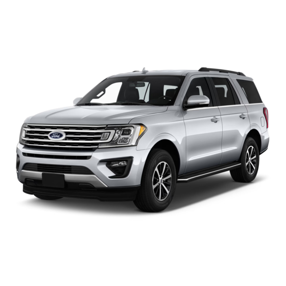 Ford EXPEDITION 2018 Quick Reference Manual