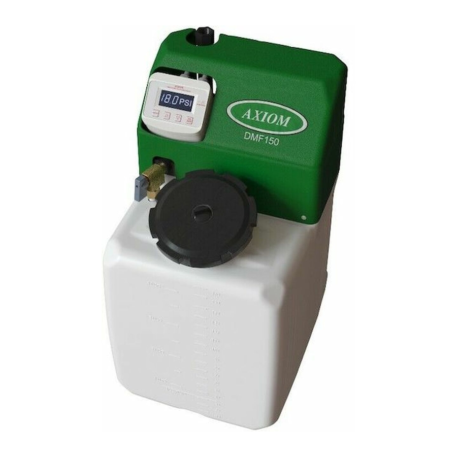 Axiom DMF Series Installation, Operation & Maintenance Instructions Manual