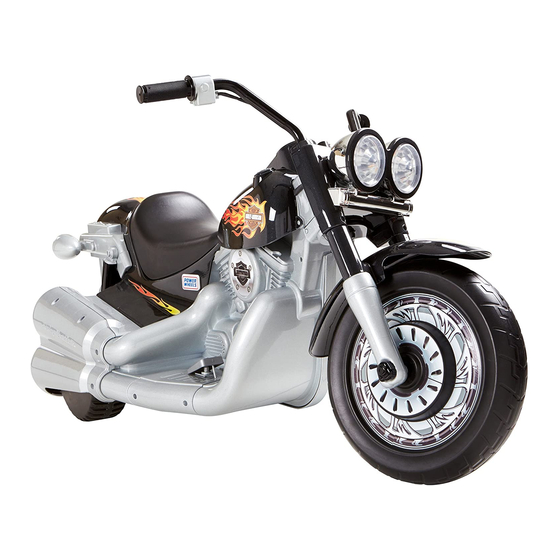 Fisher-Price POWER WHEELS 74290 Replacement Instructions