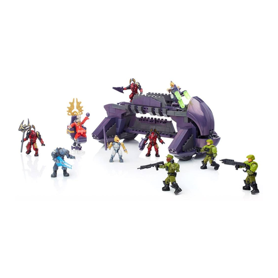 Mega Bloks Halo Hierarch's Shadow Convoy 97521 Assembly Instructions Manual