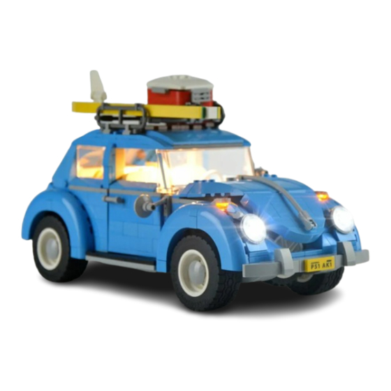 LIGHT MY BRICKS Volkswagen Beetle LED Lighting Kit Manual