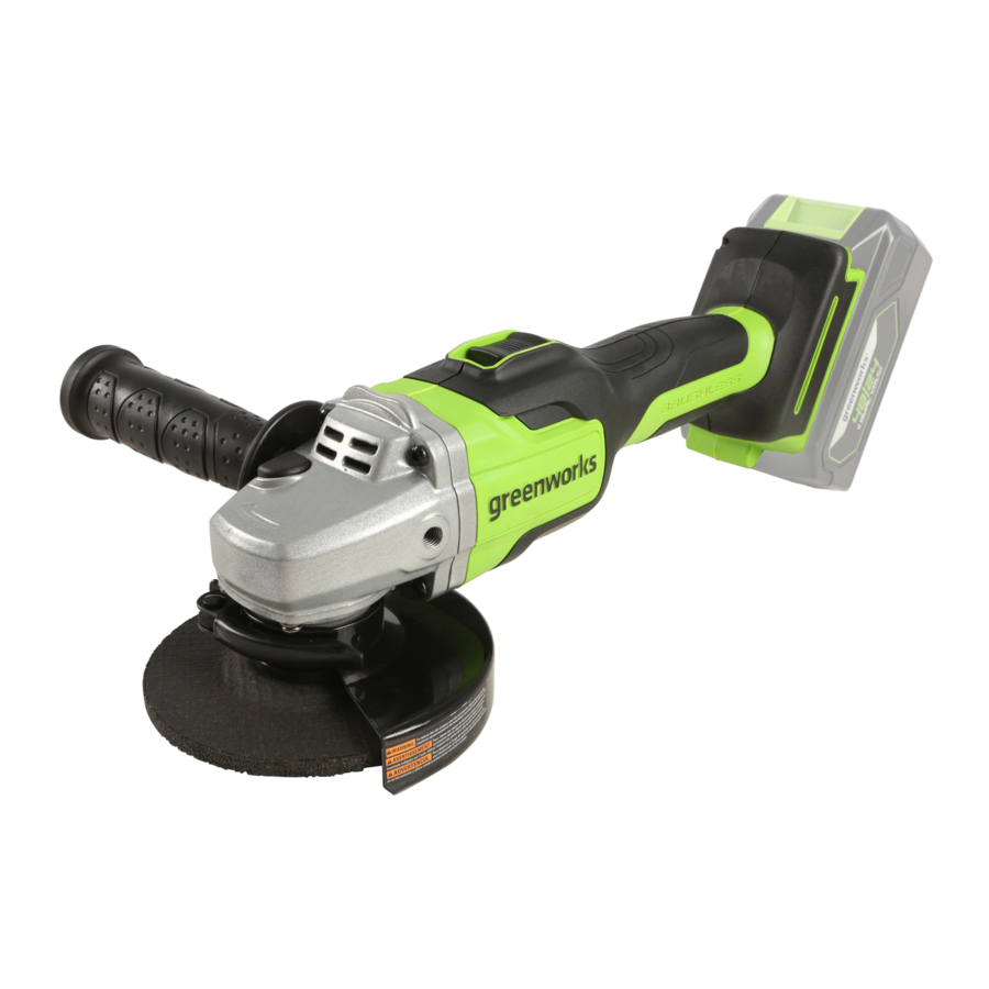 GreenWorks GD24AG Operator's Manual