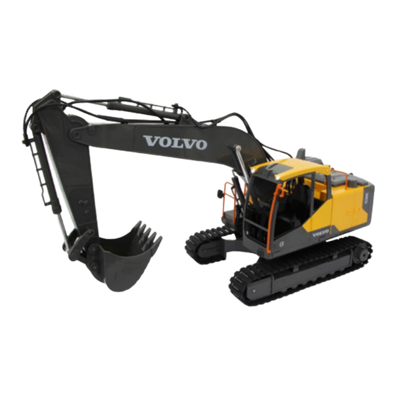 Jamara Bagger Volvo EC160E 2,4 GHz Instruction