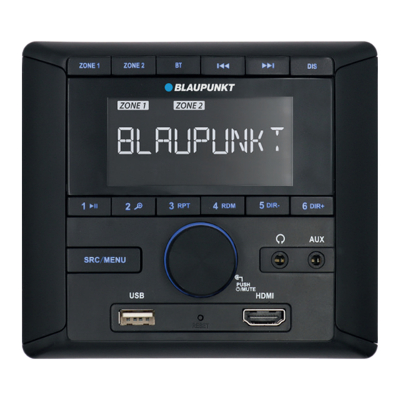 Blaupunkt BPA 3022 M Audio centre Manuals