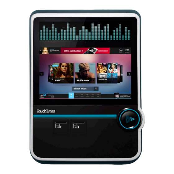 TouchTunes VIRTUO II Installation And Setup Manual