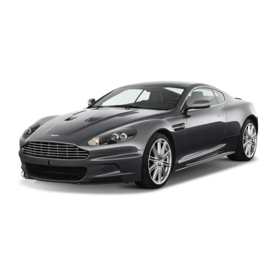 Aston Martin DB 9 2010 Manual