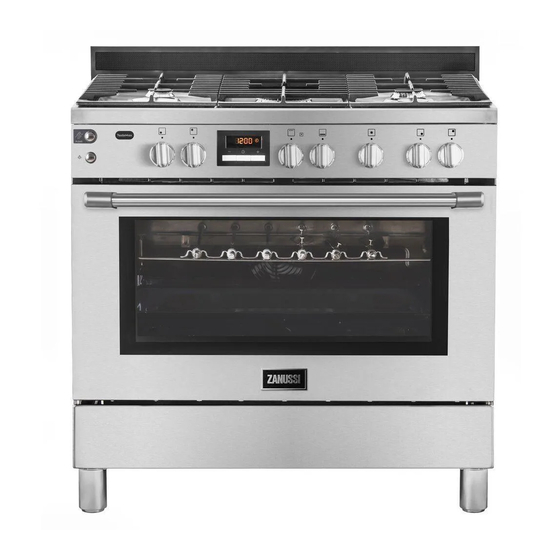 Zanussi ZCG92696XA User Manual