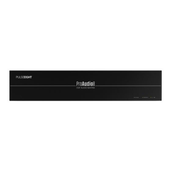PULSEEIGHT ProAudio8 User Manual