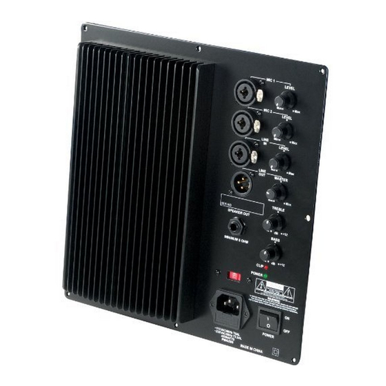 DaytonAudio PMA250 User Manual