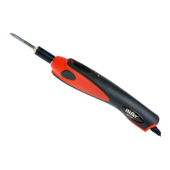 Weller wps18mp Operating Instructions Manual