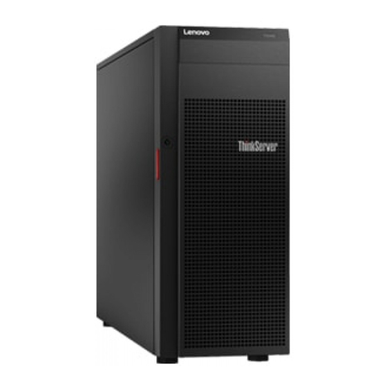 Lenovo ThinkServer TS460 User Manual And Hardware Maintenance Manual