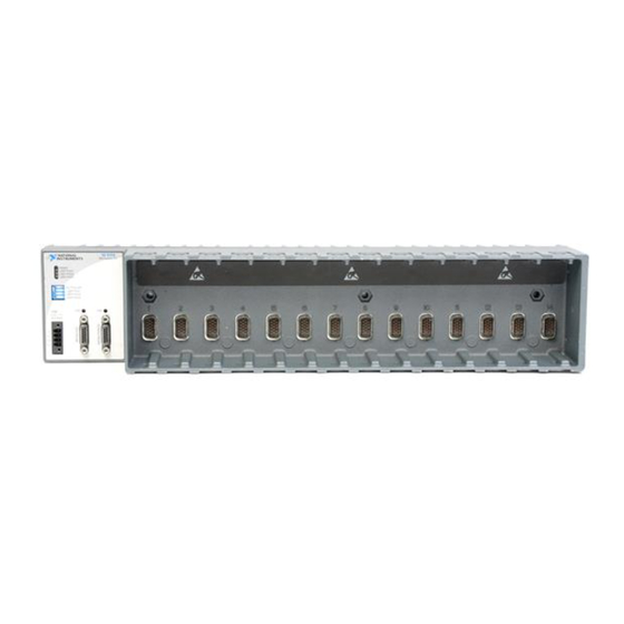 NI 9157 CompactRIO Chassis Manuals
