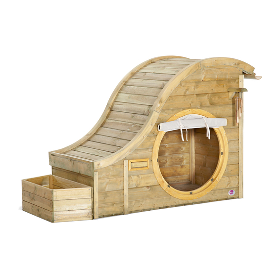 Plum Discovery nature play hideaway Assembly Instructions Manual