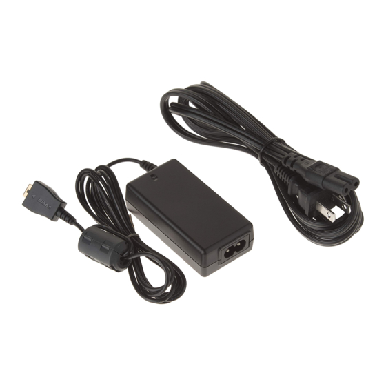 Nikon AC Adapter EH-64 Instruction Manual