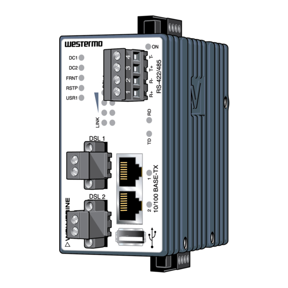 Westermo DDW-142-12VDC-BP User Manual