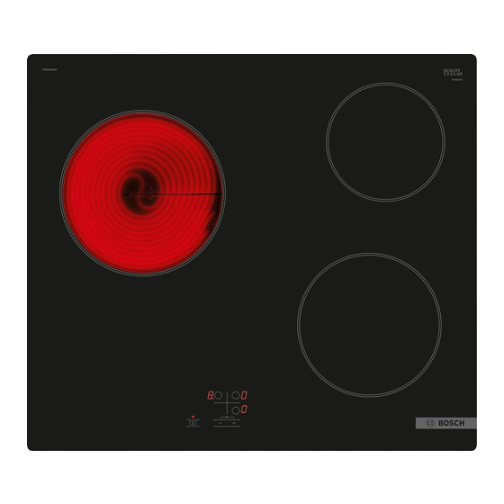 Bosch PKE61 AA Series User Manual
