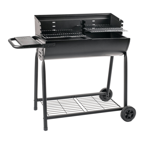 Mayer Barbecue Brenna Charcoal MHG-100 BASIC Assembly Instructions Manual