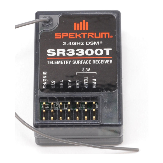Spektrum SR3300T Instruction Manual