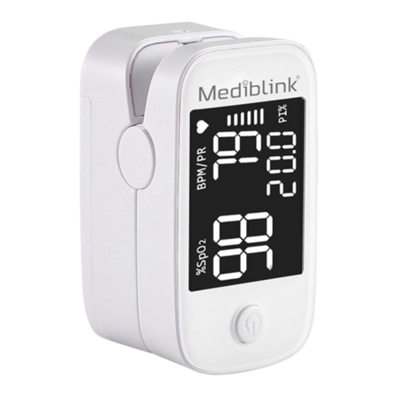 Mediblink M170 Pulse Oximeter Manuals