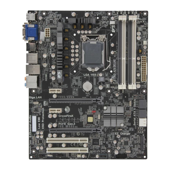ECS Z77H2-A2X Deluxe User Manual