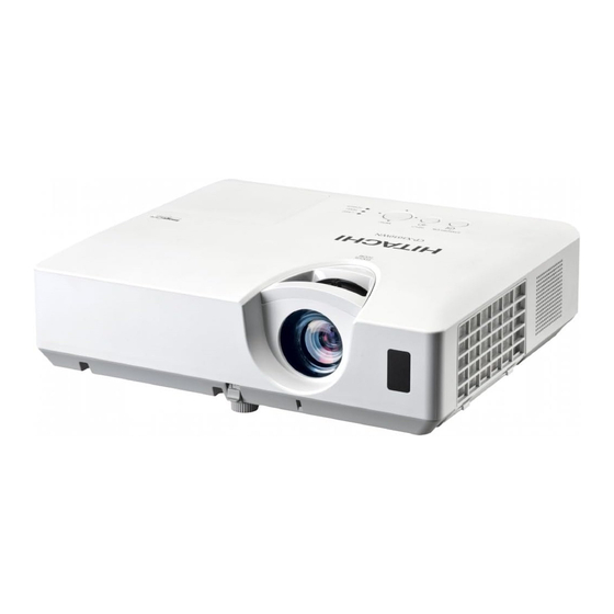 Hitachi CP-X2541WN User Manual