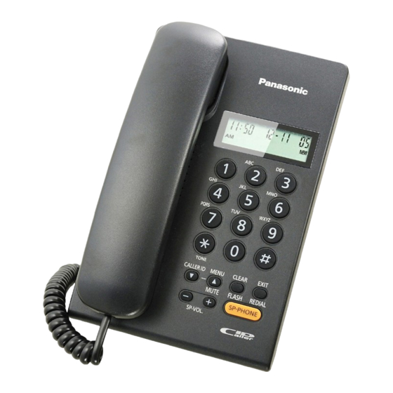 Panasonic KX-TSC62SXW Service Manual