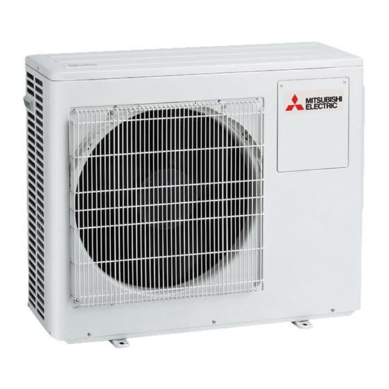 Mitsubishi Electric MXZ-2C20NA2 Installation Manual