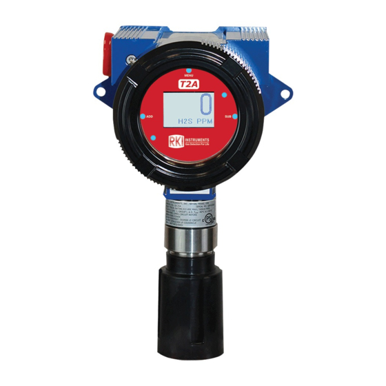 RKI Instruments T2A Operator's Manual