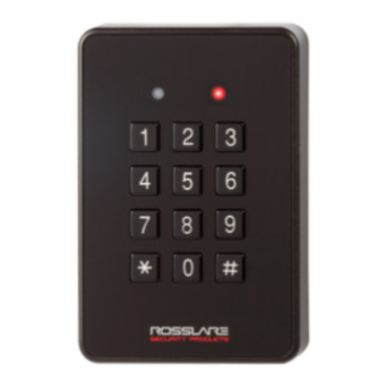 Rosslare CSN SELECT AYC-6355 Series Installation And User Manual