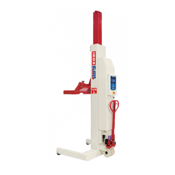 stertil-KONI ST 1085-FWA Manual