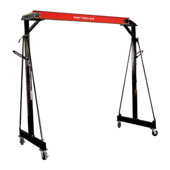 MW TOOLS PTLK1 Manual