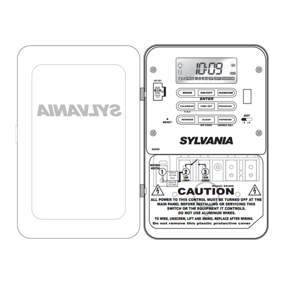 Sylvania SA 300 Manual