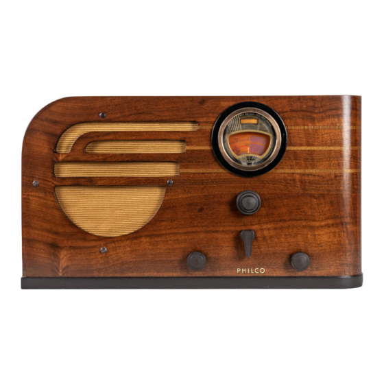 Philco 37-630 Service Manual