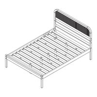 P'kolino Curva Rattan Full Bed Assembly Instructions Manual