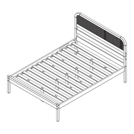 P'kolino Curva Rattan Full Bed Assembly Instructions Manual