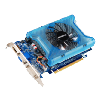 Gigabyte GV-N220D2-1GI Rev2.0 User Manual