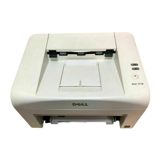 Dell 1110 - Laser Printer B/W Manuals
