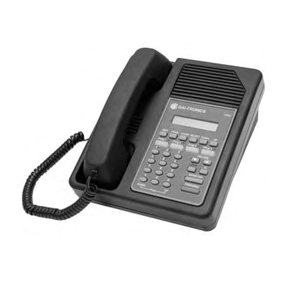 GAI-Tronics L3149B Manual