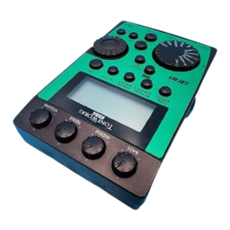 Korg ToneWorks Pandora PX4A Owner's Manual