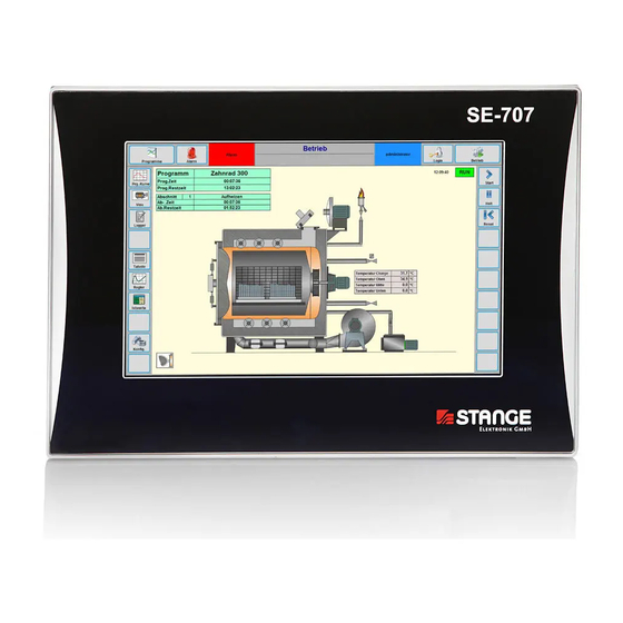 Stange SE-707 Operating Manual