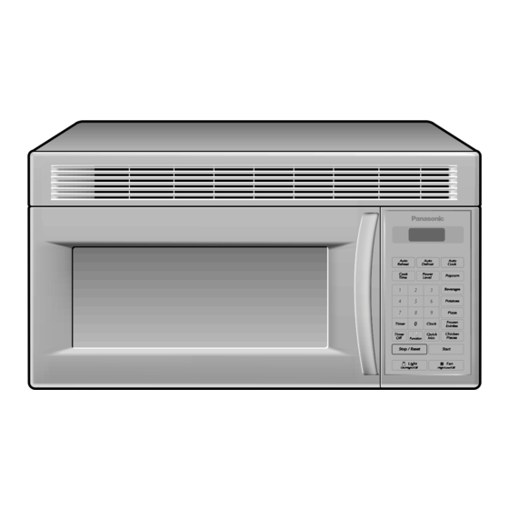 Panasonic NN-S251WL Operating Instructions Manual