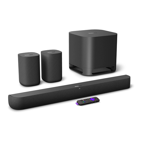 Roku Streambar Pro Quick Start Manual