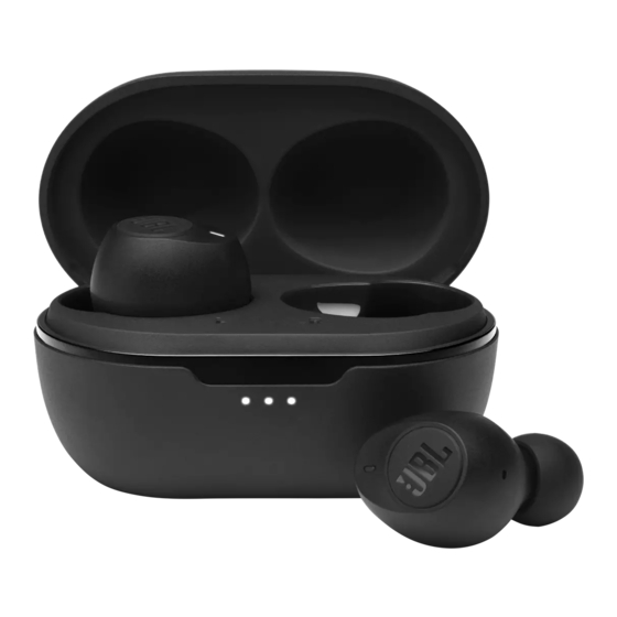 Harman JBL TUNE 115TWS Quick Start Manual