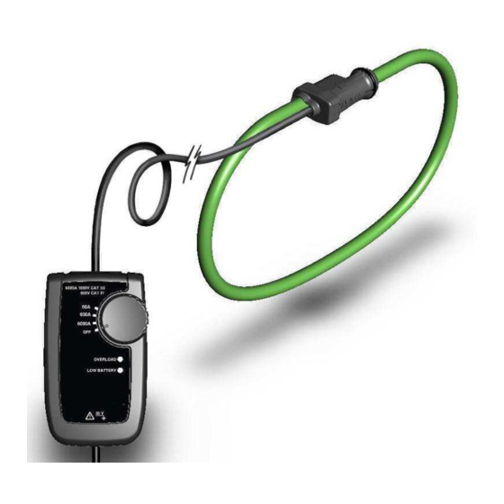 Gossen MetraWatt METRAFLEX 6001XBL Operating Instructions Manual