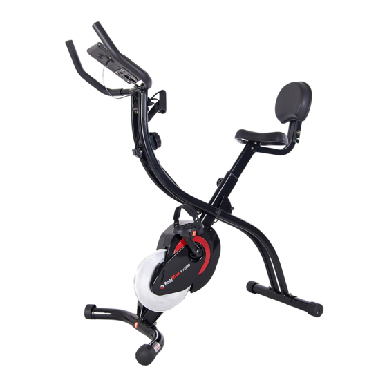 Bodymax fxb30 folding upright exercise bike sale