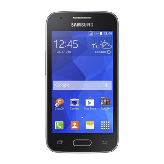 Samsung SM-G313U User Manual