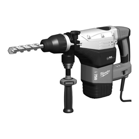 Milwaukee K750 S Original Instructions Manual