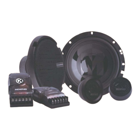 Memphis PRX27 Installation Manual