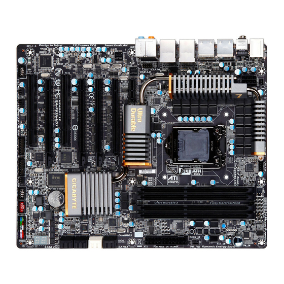 Gigabyte GA-P67A-UD7 User Manual
