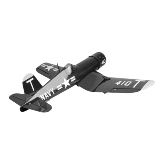 Sportsman Aviation F4U Corsair ARF Instructions For Final Assembly